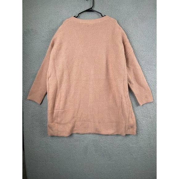 Good Threads Cardigan Womens XXL Orange Peach Long Pockets Wool Blend - Picture 2 of 11